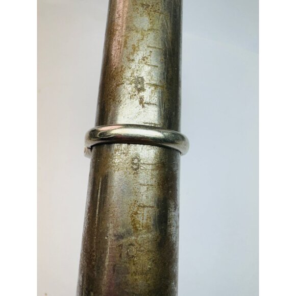 Vintage Estate Sterling Silver 925 Moonstone Ring Size 8.5 NB India 8.5g - Picture 7 of 11